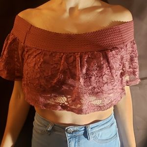 Lace Crop Top